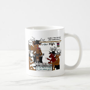 Rentierspiele Lustige Weihnachtsgeschenke & T-Shir Kaffeetasse