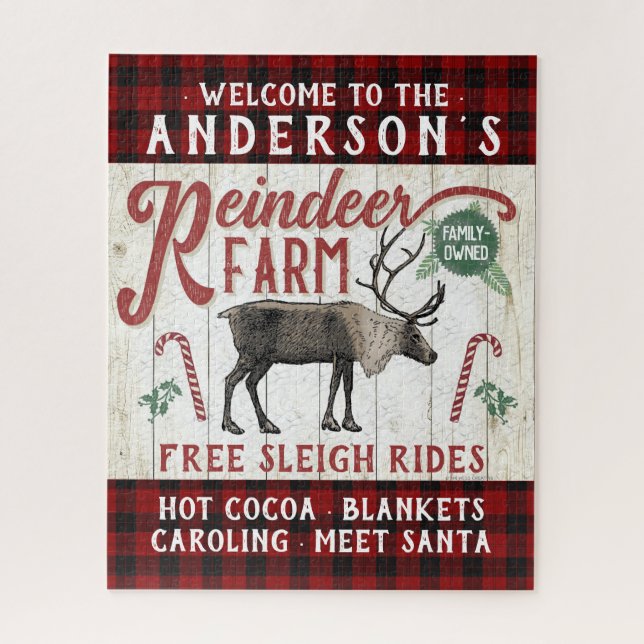 Rentierzucht Rustikaler Vintager Bauernhof Individ (Vertikal)