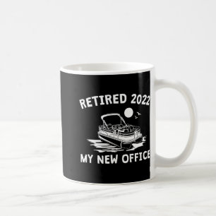 Rentner 2022 - Mein neues Büro, lustiges Ntoon Boo Kaffeetasse