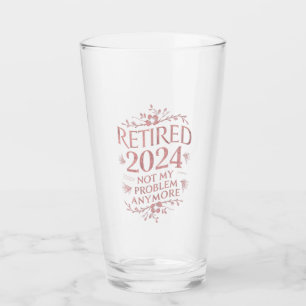 Rentner 2024 Nicht Mein Problem Mehr Ruhestand Glas