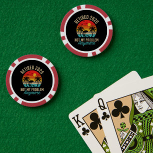 Rentner 2026 nicht mehr mein Problem Ruhestand Pokerchips