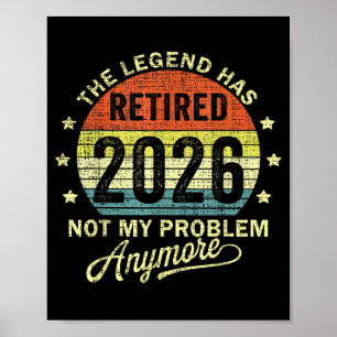 Rentner 2026 Ruhestand 2026  Poster