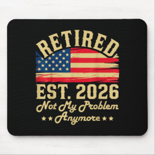Rentner 2026 Ruhestand Geschenke für Männer Nicht Mousepad
