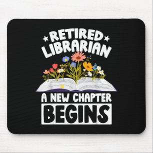 Rentner Bibliothekarin neues Kapitel beginnt Ruhes Mousepad