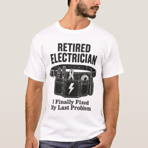 Rentner-Elektriker-Shirt - Ich habe endlich mein L T-Shirt