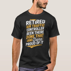 Rentner Fluglotse ist stolz darauf Aviatio T-Shirt