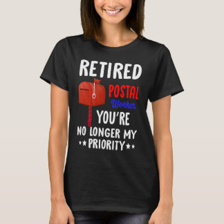 Rentner im Postamt T-Shirt
