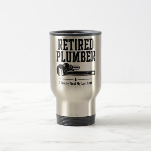 Rentner-Klempner-Tasse — Ich habe endlich mein let Reisebecher