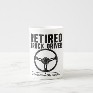 Rentner-LKW-Fahrer Tasse - Ich fuhr endlich meinen