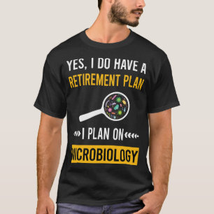 Rentner Mikrobiologie Mikrobiologe T-Shirt