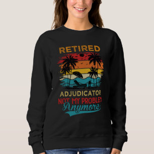 Rentner Schiedsrichter Nicht Mein Problem Mehr Ruh Sweatshirt