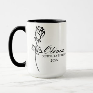 Rentner-Tasse, Personalisierte Glückwunsch-Rentner Tasse