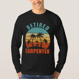 Rentner Tischler Tischlerei Glückliche Rente T-Shirt