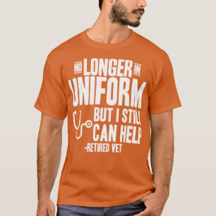 Rentner-Veteran nicht mehr in Uniform, aber ich ka T-Shirt