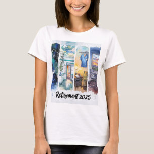 Rentnerin Krankenschwester 2025 – Scrubs aus, Gour T-Shirt