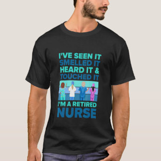 Rentnerin Krankenschwester Pflege Ruhestand Fü T-Shirt