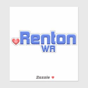 Renton Washington Aufkleber