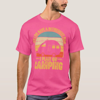 Rentplan für Camping Rv Camper Reisespass T-Shirt