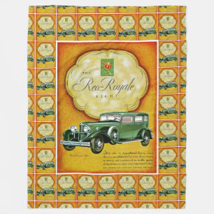 Reo-Royale Acht Automobile Ad Fleecedecke