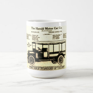 REO Speedwagon Zeitungs-Anzeige 1920 Kaffeetasse
