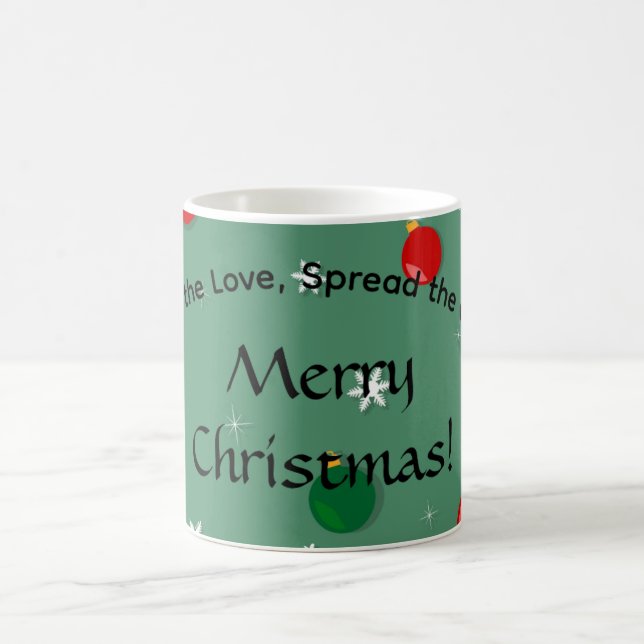 Répandre l'amour, répandre la Mug de Noël à la joi (Centre)