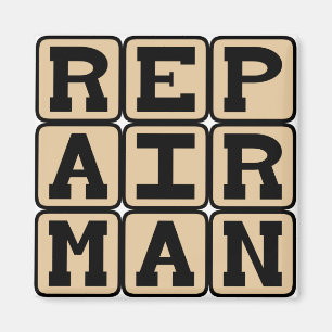 Reparateur, Handyman Magnet