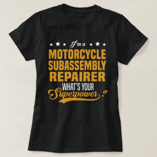 Reparatur der Motorradunterbaugruppe T-Shirt