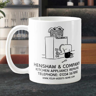 Reparatur und Wartung von Küchengeräten Kaffeetasse