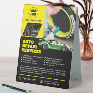 Reparatur von Auto Tischaufsteller