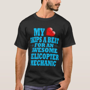 Reparatur von Diesel-Motoren für Hubschrauber T-Shirt