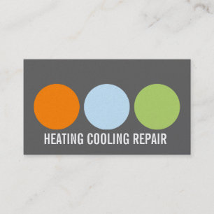 Reparatur von Heizung und Klimaanlage Visitenkarte