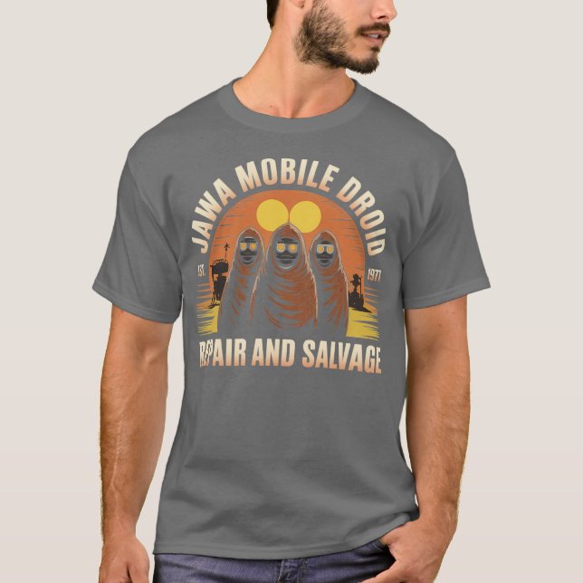 Reparatur von Jawa Droid (2) T-Shirt (Vorderseite)