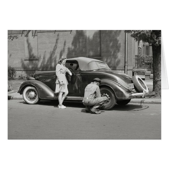 Reparaturservice für Auto, 1942 (Vorderseite (Horizontal))