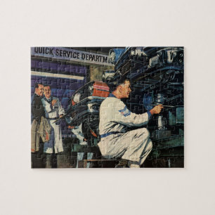 Reparaturservice für Oldtimer Auto Mechaniker 