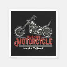 Reparaturshop für personalisierte Motorräder