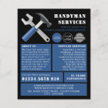 Reparaturwerkzeuge, Handymanwerbung Flyer<br><div class="desc">Reparaturwerkzeuge,  Handyman-Werbe-Flyer vom Business Card Store.</div>