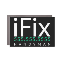 Réparez Handyman Carpenter Mécanique Publicité