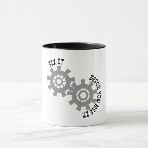Repariere es, bevor du es verlierst tasse