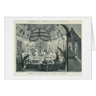 Repas juif pendant le festin des tabernacles, I