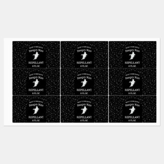 Repellant-Label der beliebtesten Boogey Man Etiketten