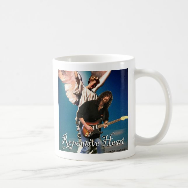Repentive Herz (Engels-Tasse) Kaffeetasse (Rechts)