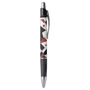 Repérer le stylo à billes rouges