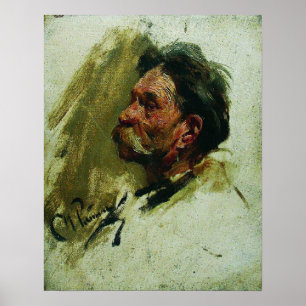 Repin - Bauern Poster