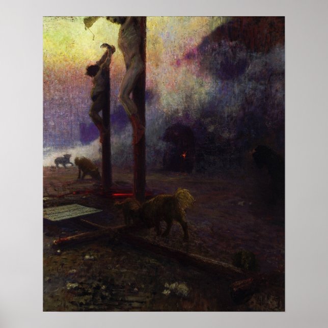 Repin - Golgotha Poster (Vorne)