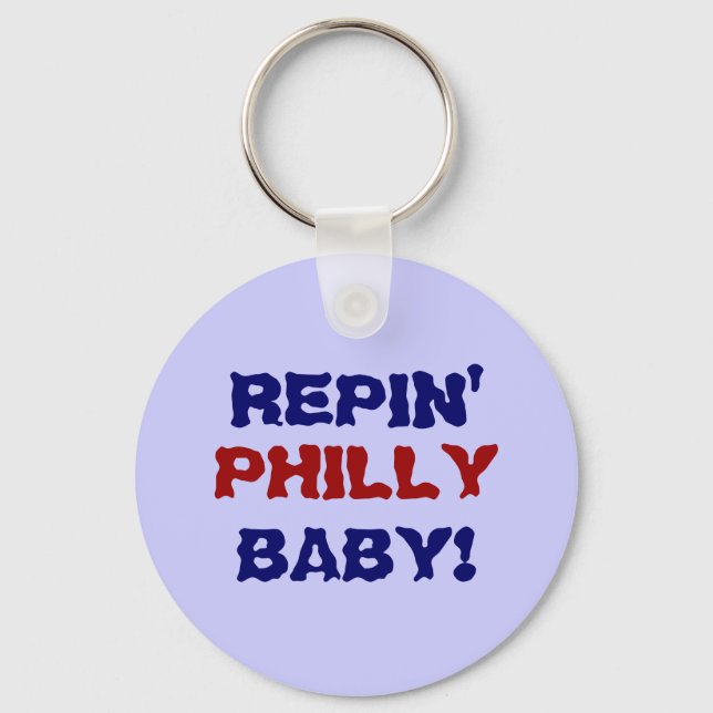 REPIN' PHILLY-Schlüsselanhänger Schlüsselanhänger (Vorderseite)