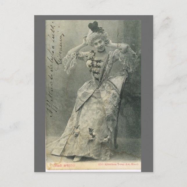 Replica Vintag Frankreich, französische Schauspiel Postkarte (Vorderseite)