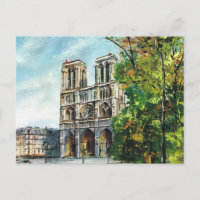 Replica Vintag Frankreich, Paris, Notre Dame