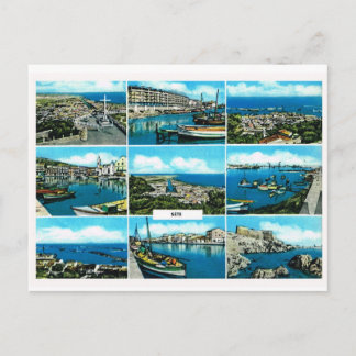 Replica Vintag, Sete, Südfrankreich Postkarte
