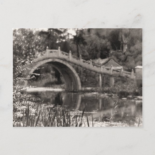 Replica Vintage image Summer Palace, Beijing 1880 Postkarte (Vorderseite)