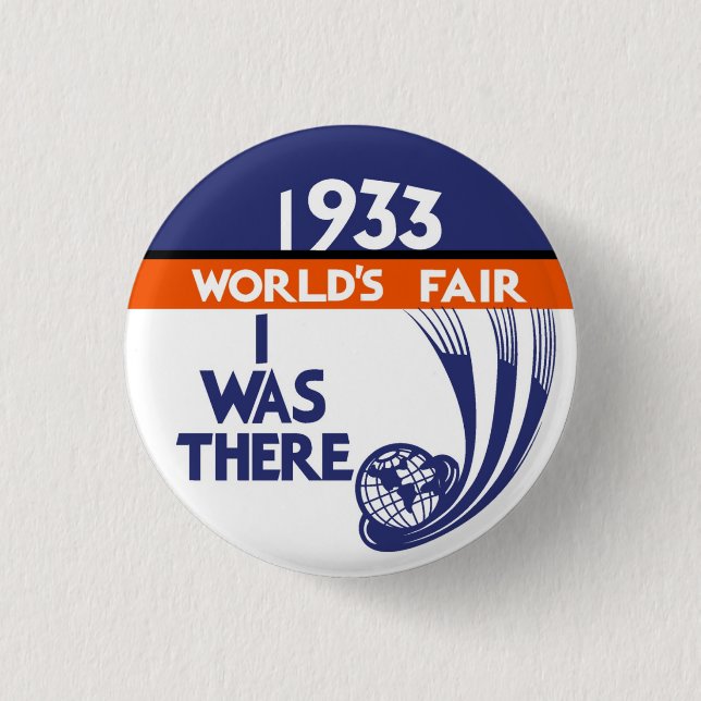 Replik-Button der Chicagoer Weltausstellung 1933 Button (Vorderseite)